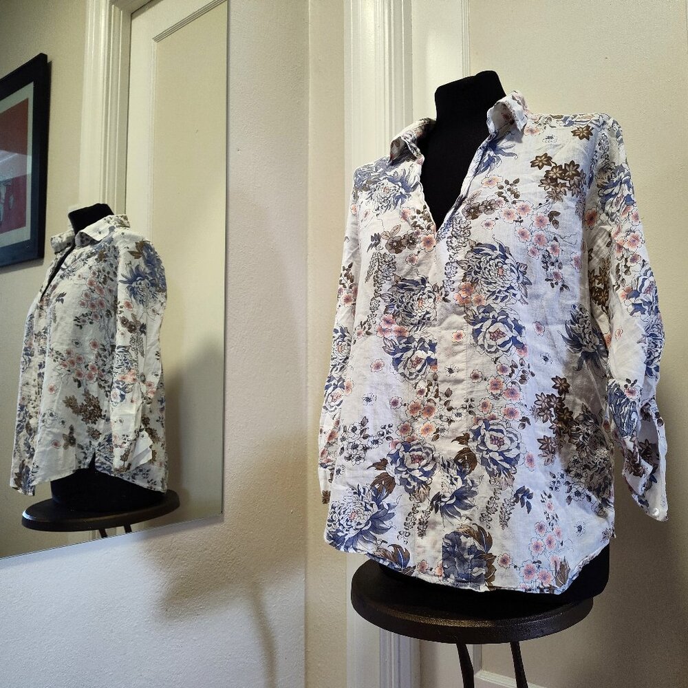 Eden & Olivia soft cotton floral top